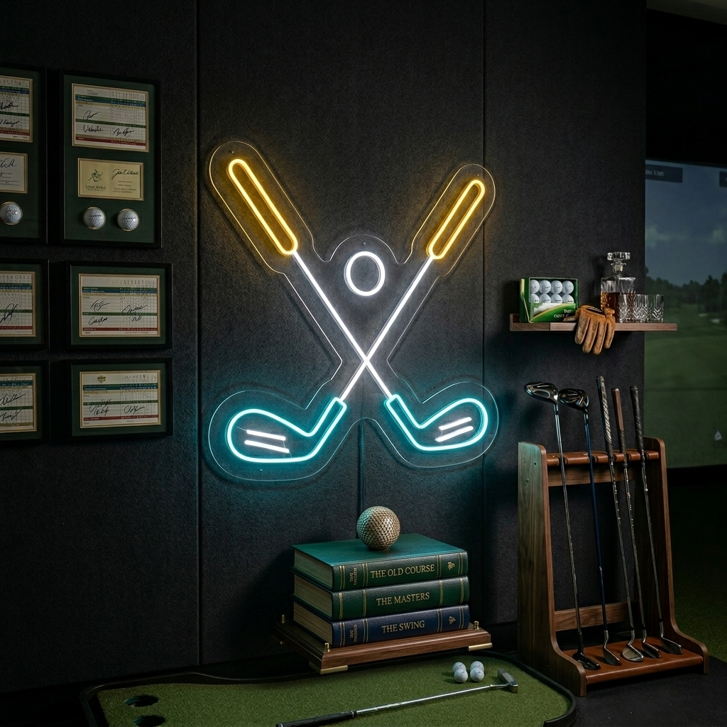 "Pallina Da Golf" Insegna al neon