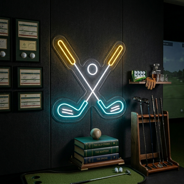 "Pallina Da Golf" Insegna al neon