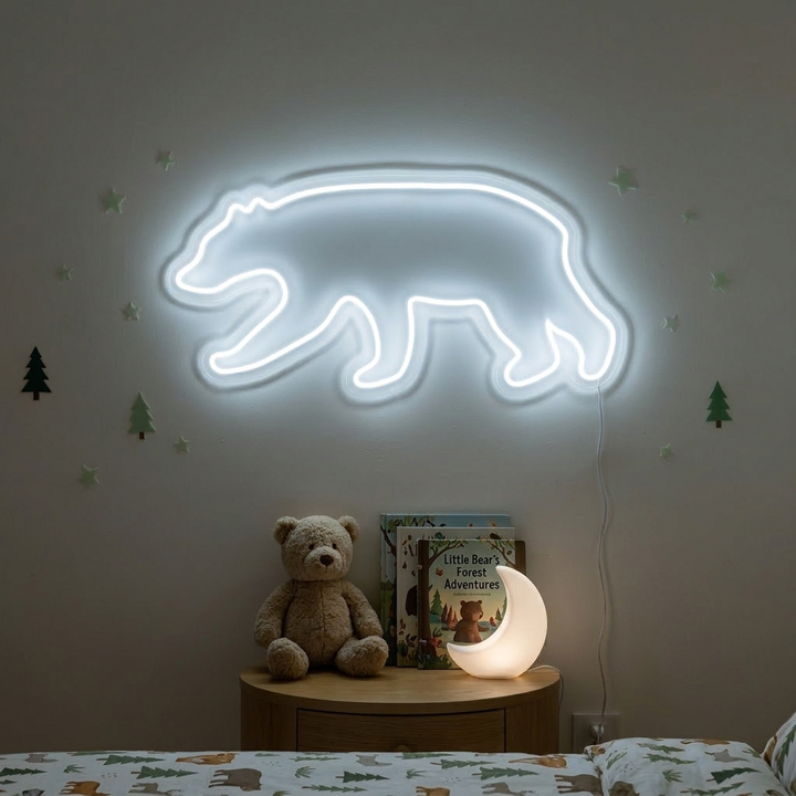 "Orso" Insegna al neon