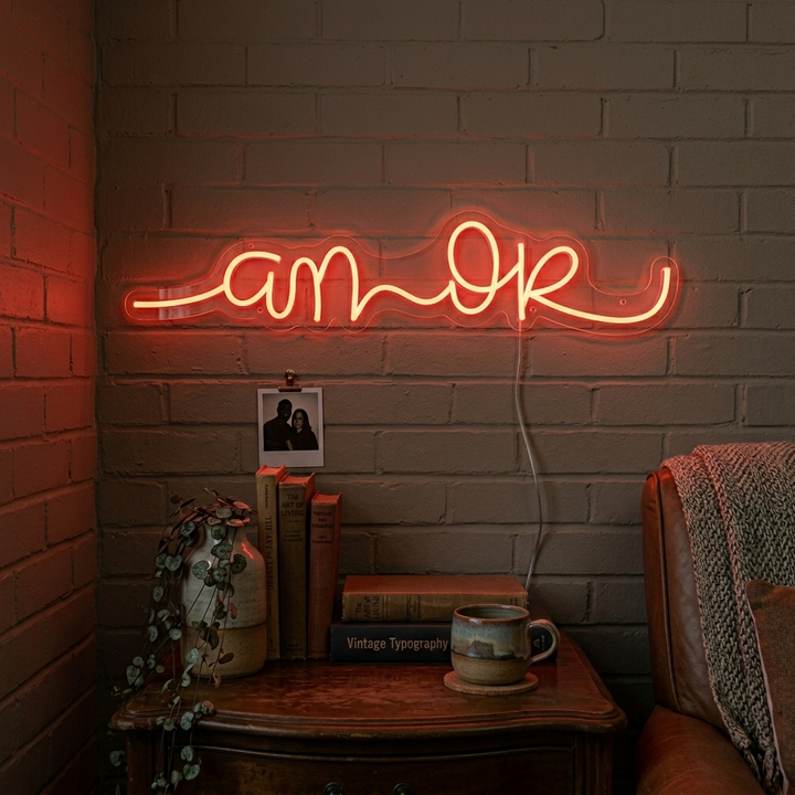 "I am OK" Insegna al neon