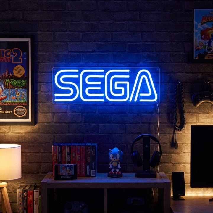 "Sega, Sala Giochi" Insegna al neon