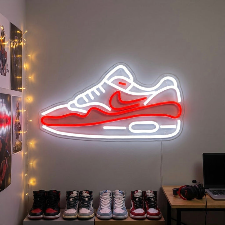 "Sneaker NK Air Max 1" Insegna al neon