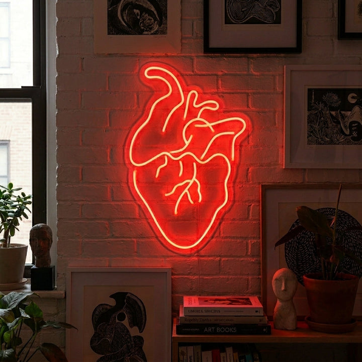 "Cuore Reale" Insegna al neon