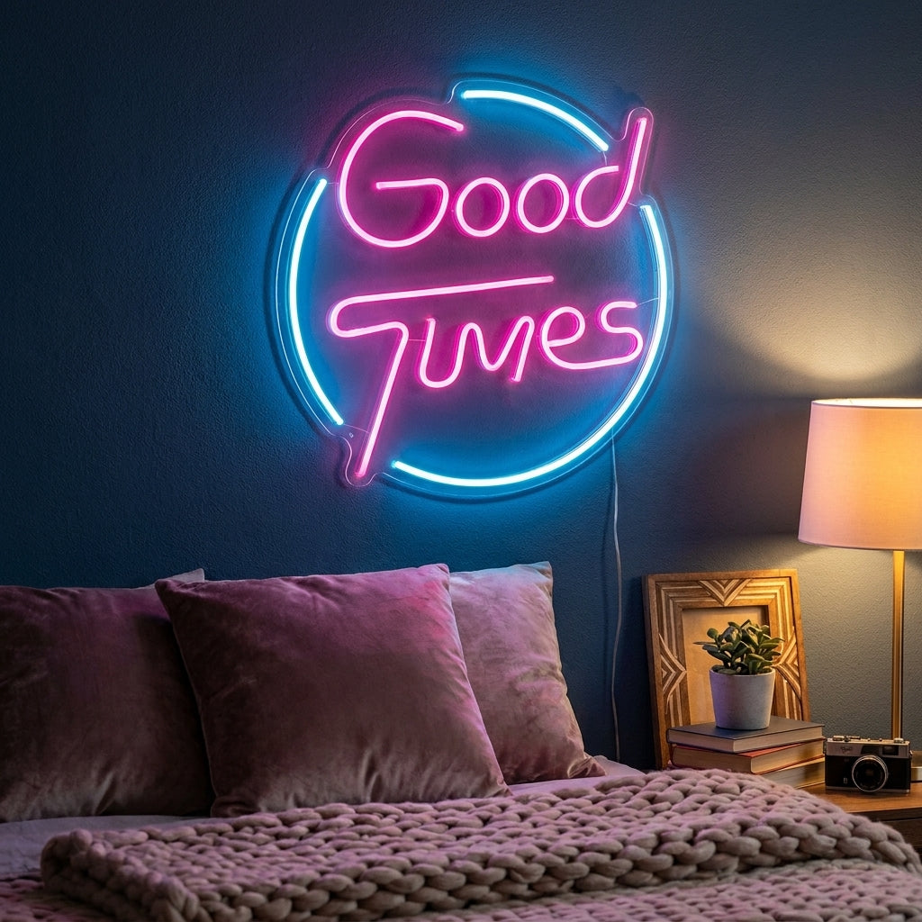 "Good Times" Insegna al neon