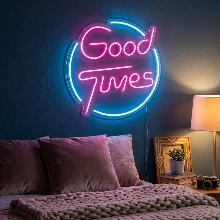 "Good Times" Insegna al neon