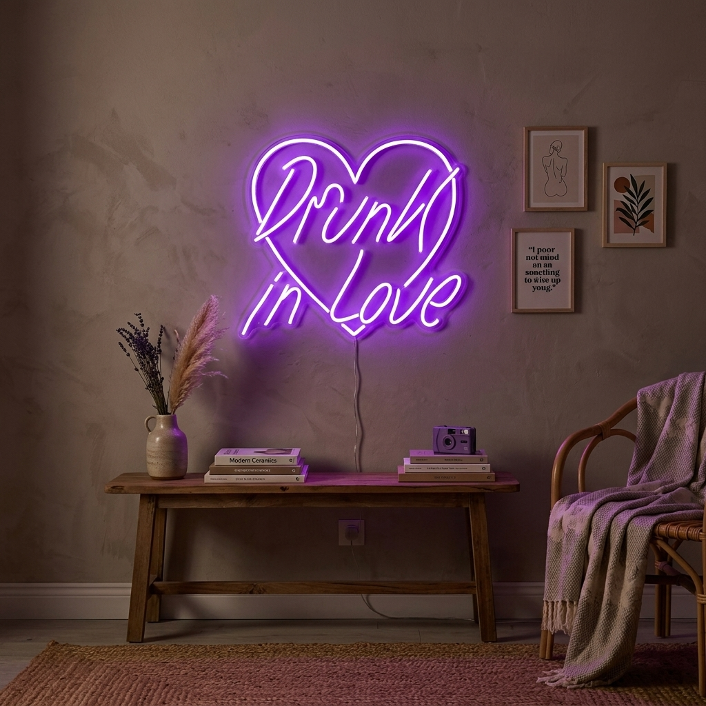 "Drunk In Love" Insegna al neon