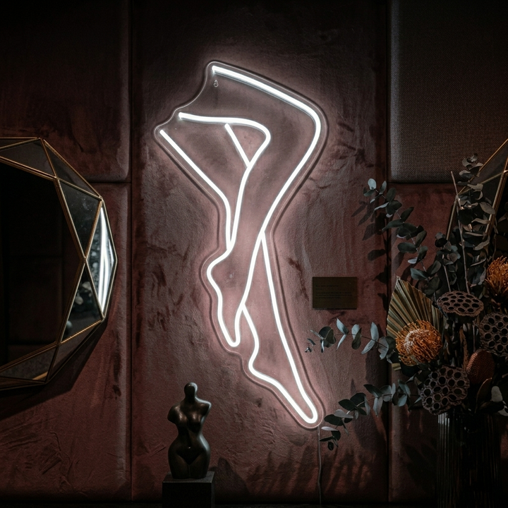 "Gambe Sexy Donna" Insegna al neon