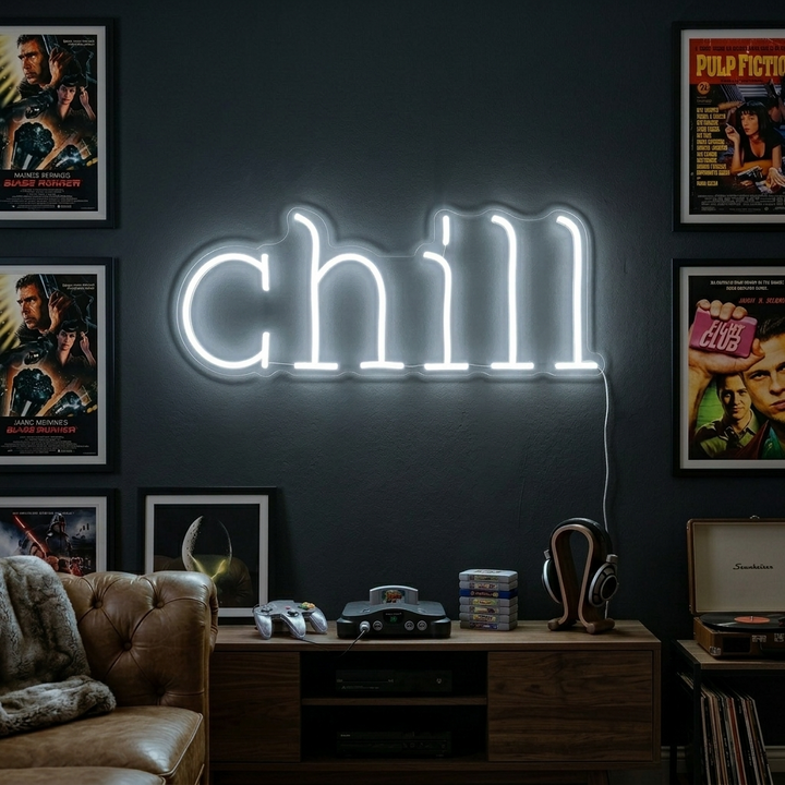 "Chill" Insegna al neon