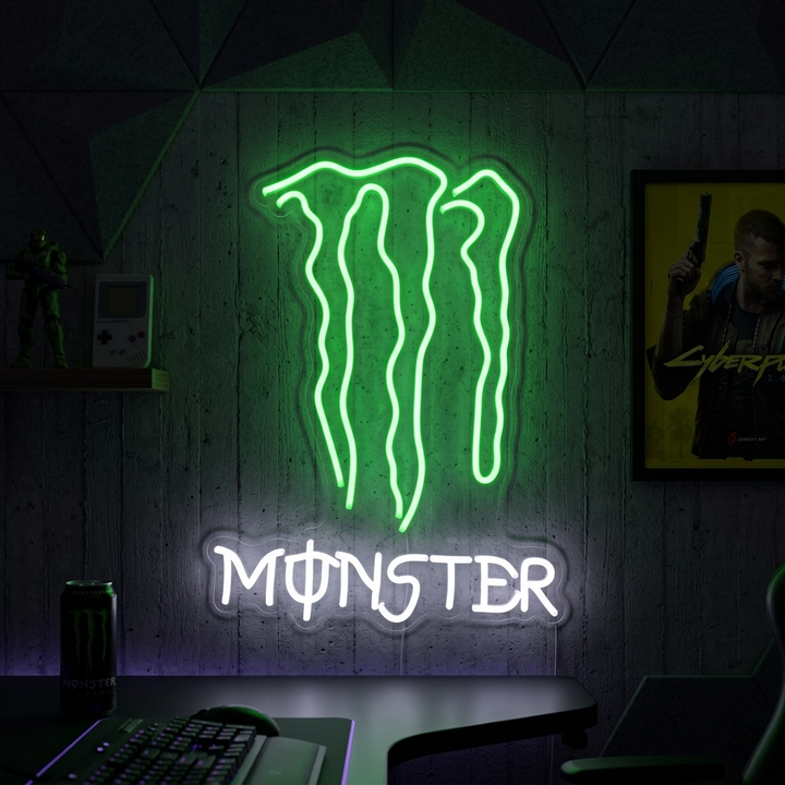 "Monster" Insegna al neon