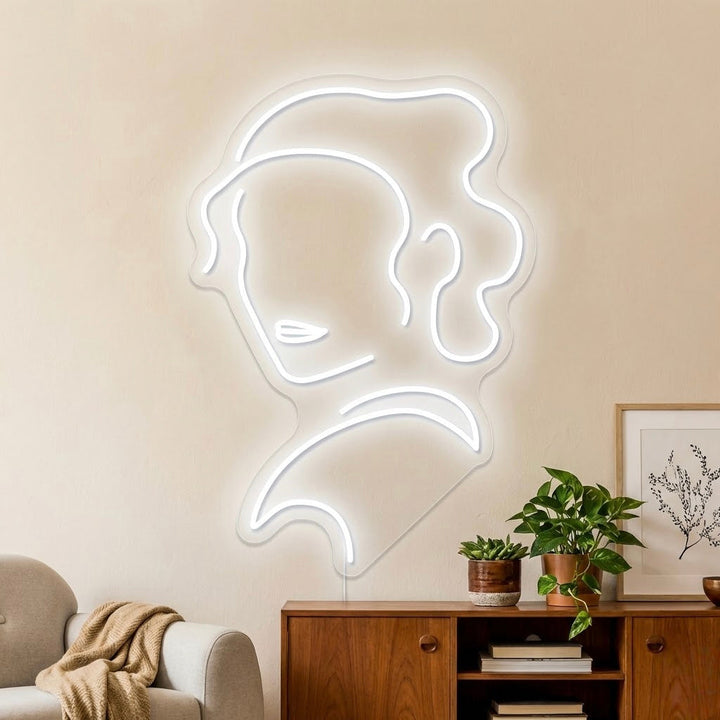 "Rey Skywalker" Insegna al neon
