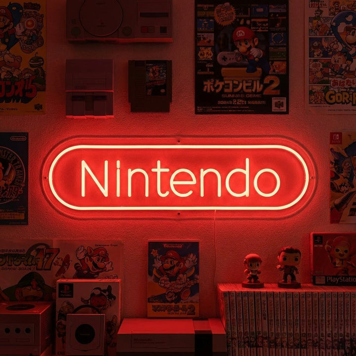 "NTD Decorazione Sala Giochi" Insegna al neon