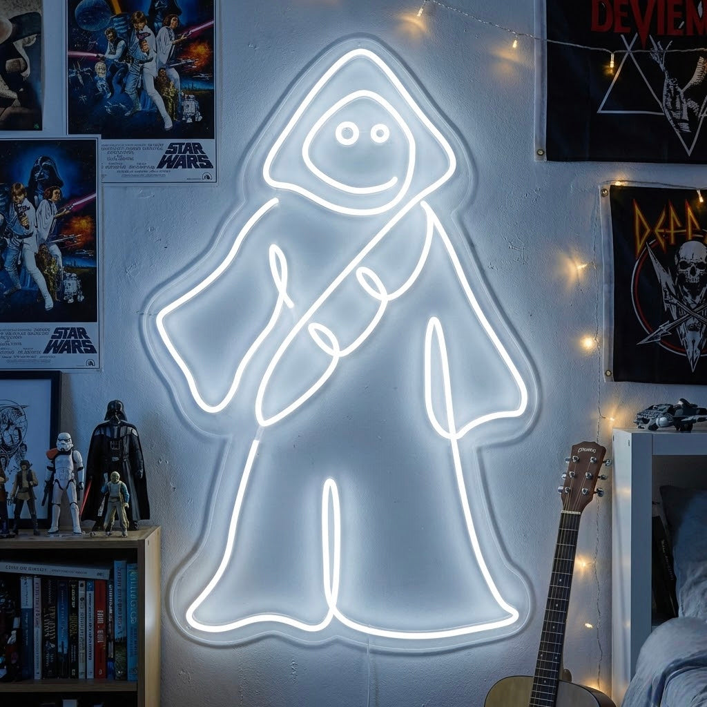 "Jawa Popolo Delle Dune" Insegna al neon