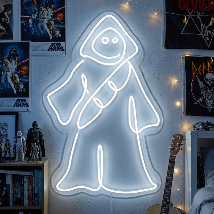 "Jawa Popolo Delle Dune" Insegna al neon