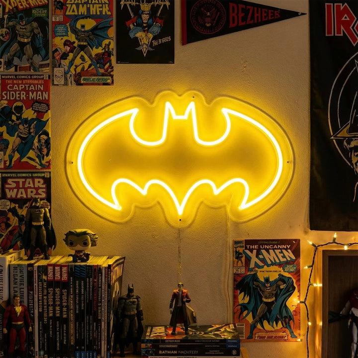 "Animale Pipistrello" Insegna al neon