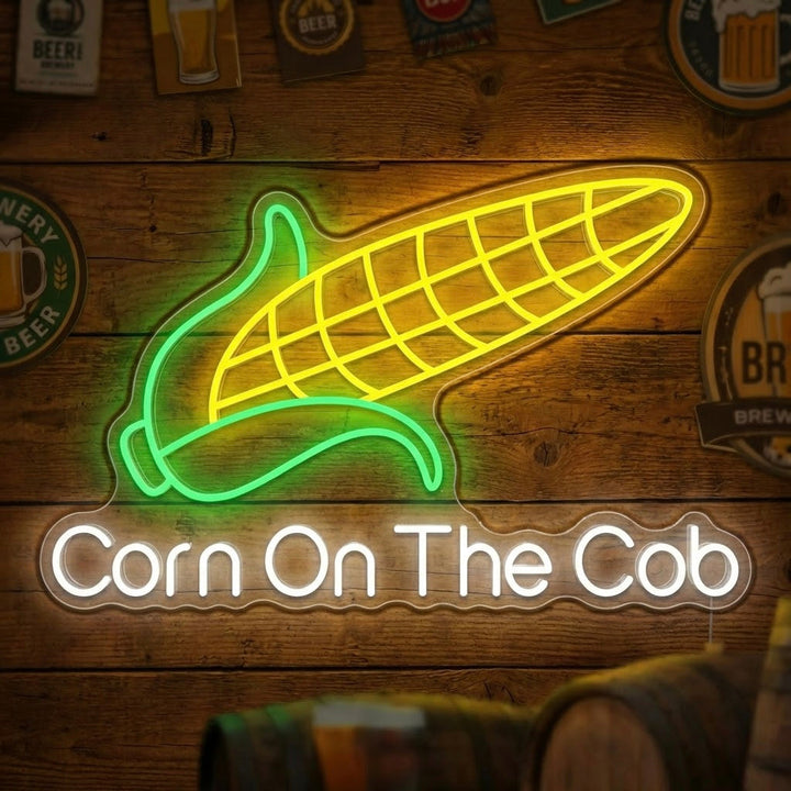 "Corn On The Cob" Insegna al neon