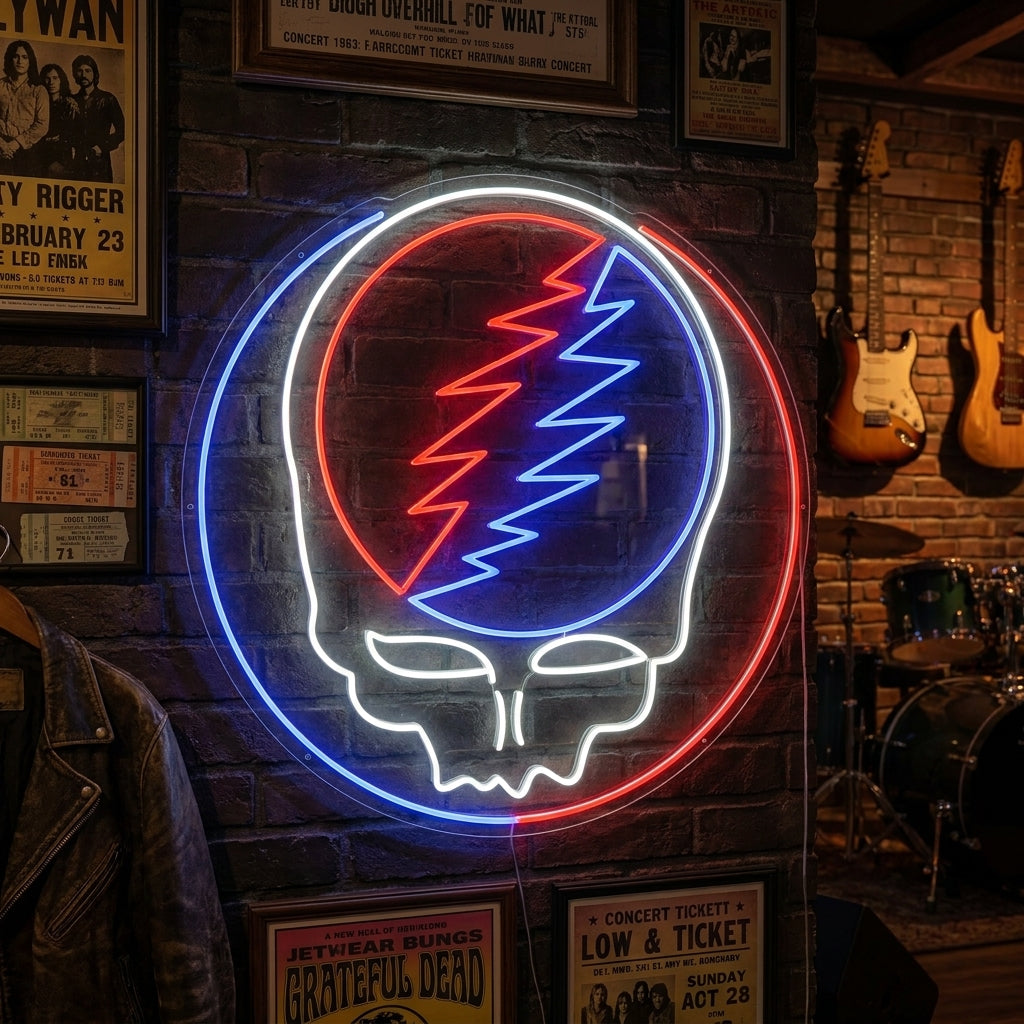 "Grateful Dead" Insegna al neon