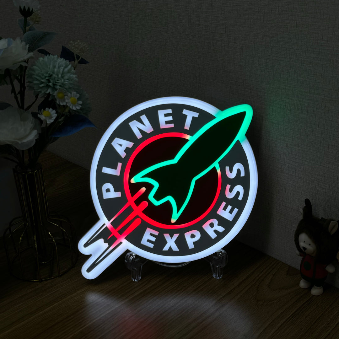 "Planet Express" Neon Like