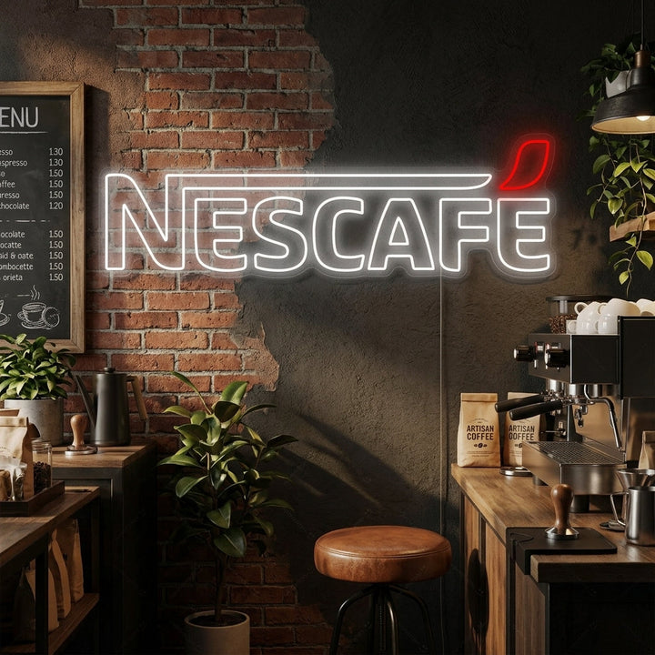 "Nescafe" Insegna al neon