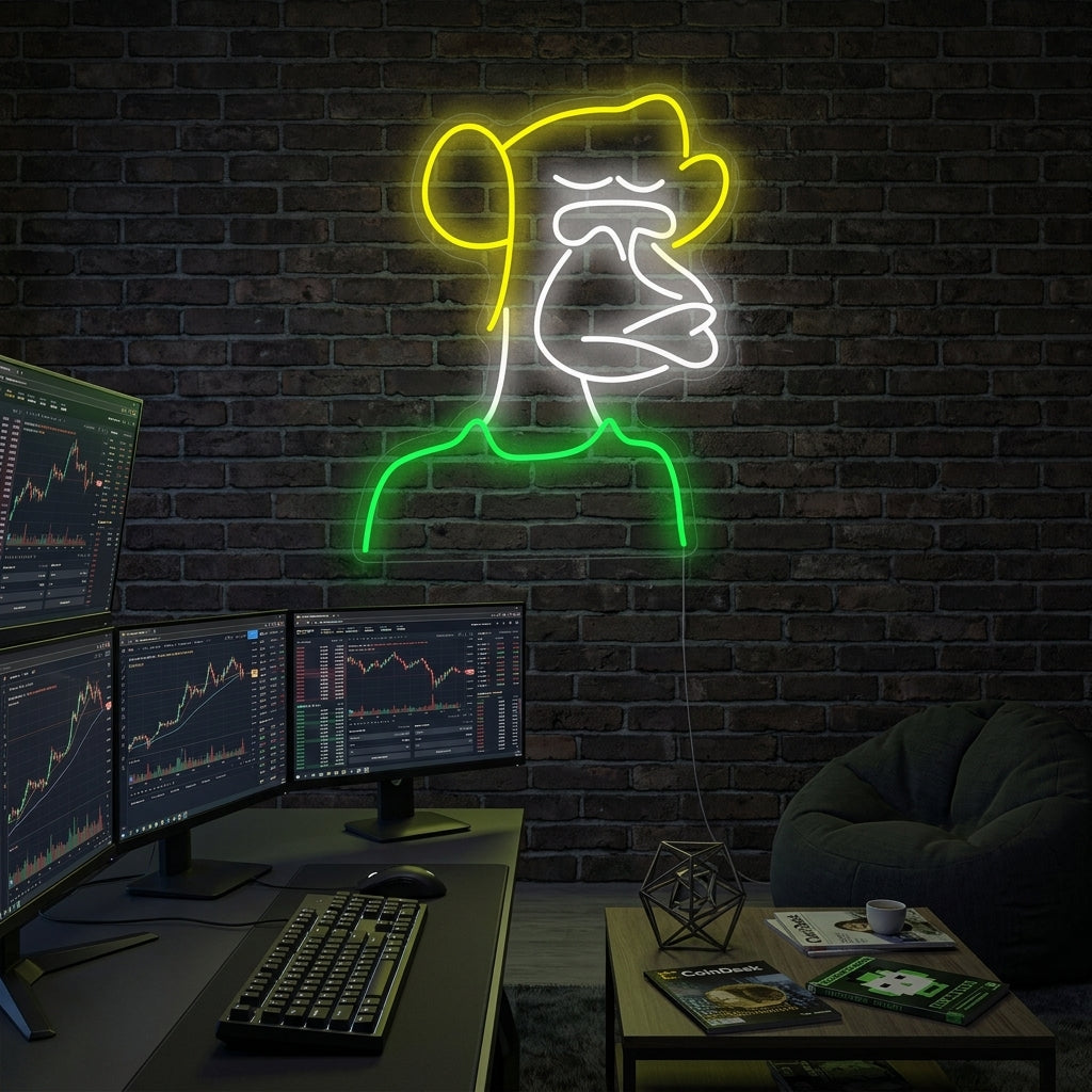 "Bored Ape" Insegna al neon