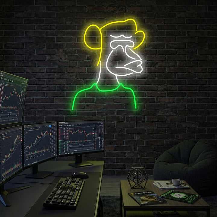"Bored Ape" Insegna al neon