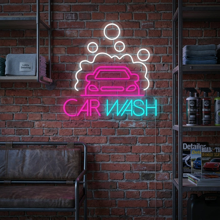 "Car Wash" Insegna al neon