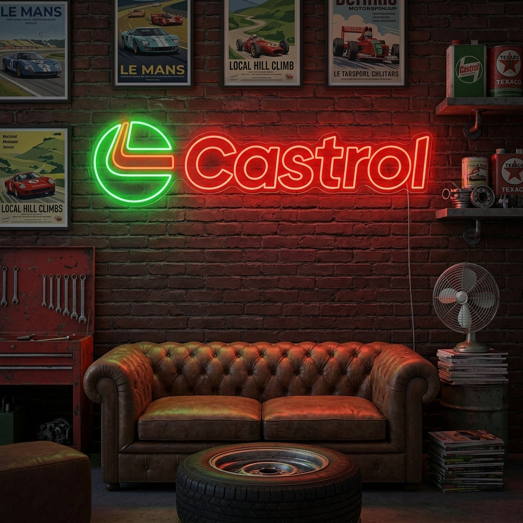 "Logo Castro" Insegna al neon