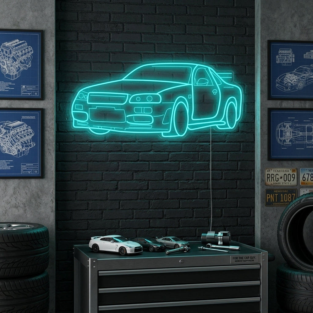 "Auto GTR" Insegna al neon