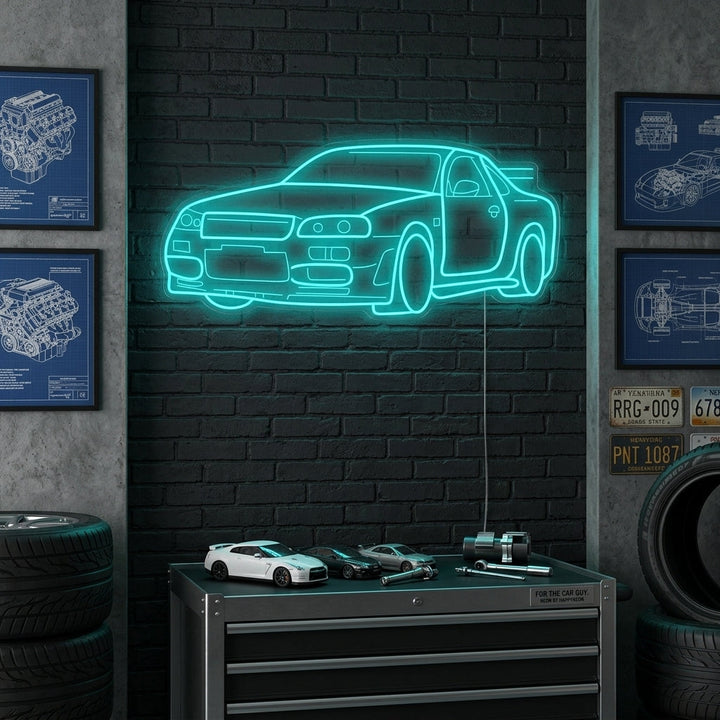 "Auto GTR" Insegna al neon
