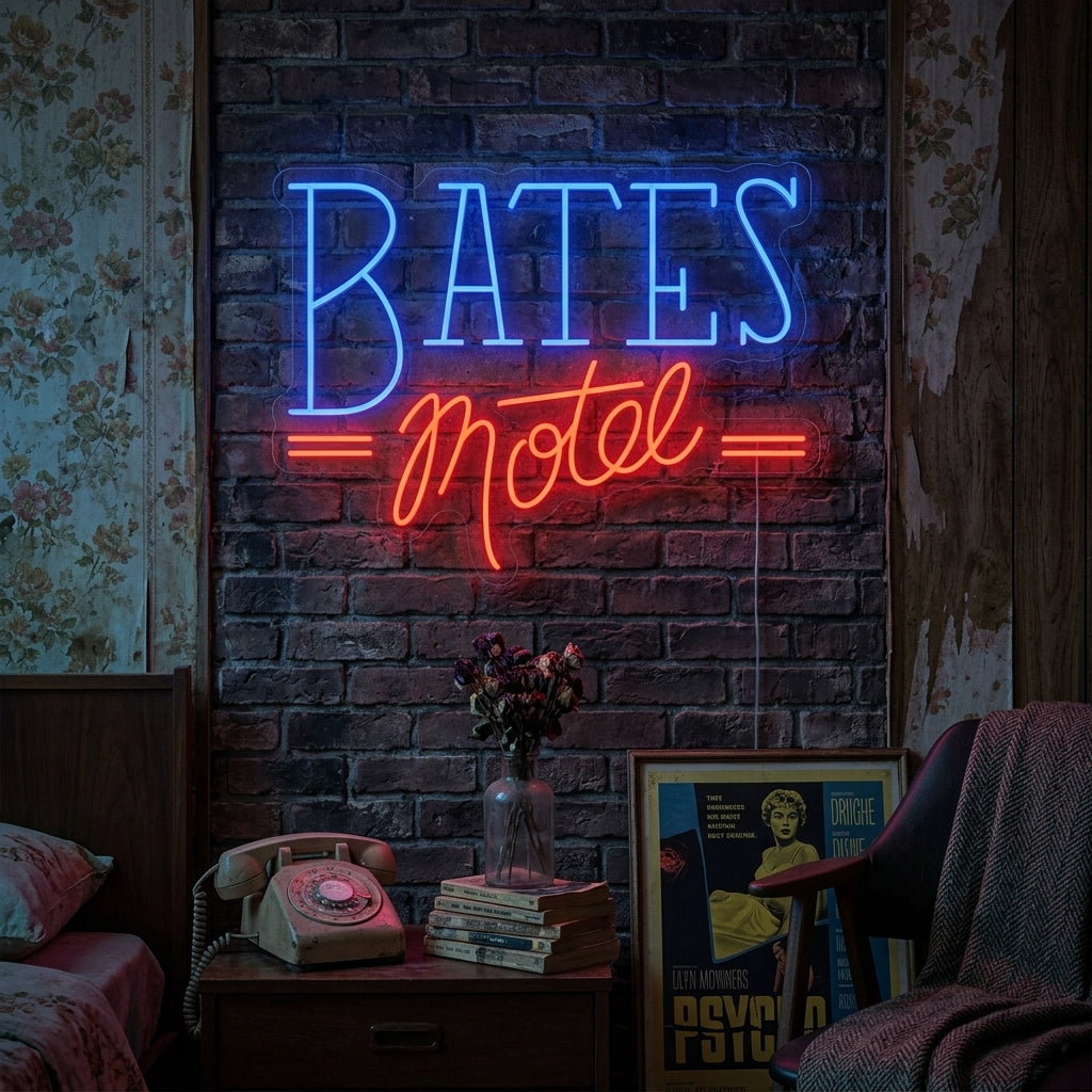 "Bates Motel" Insegna al neon