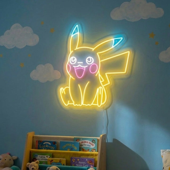 "Pikachu" Insegna al neon, LED Pikachu light