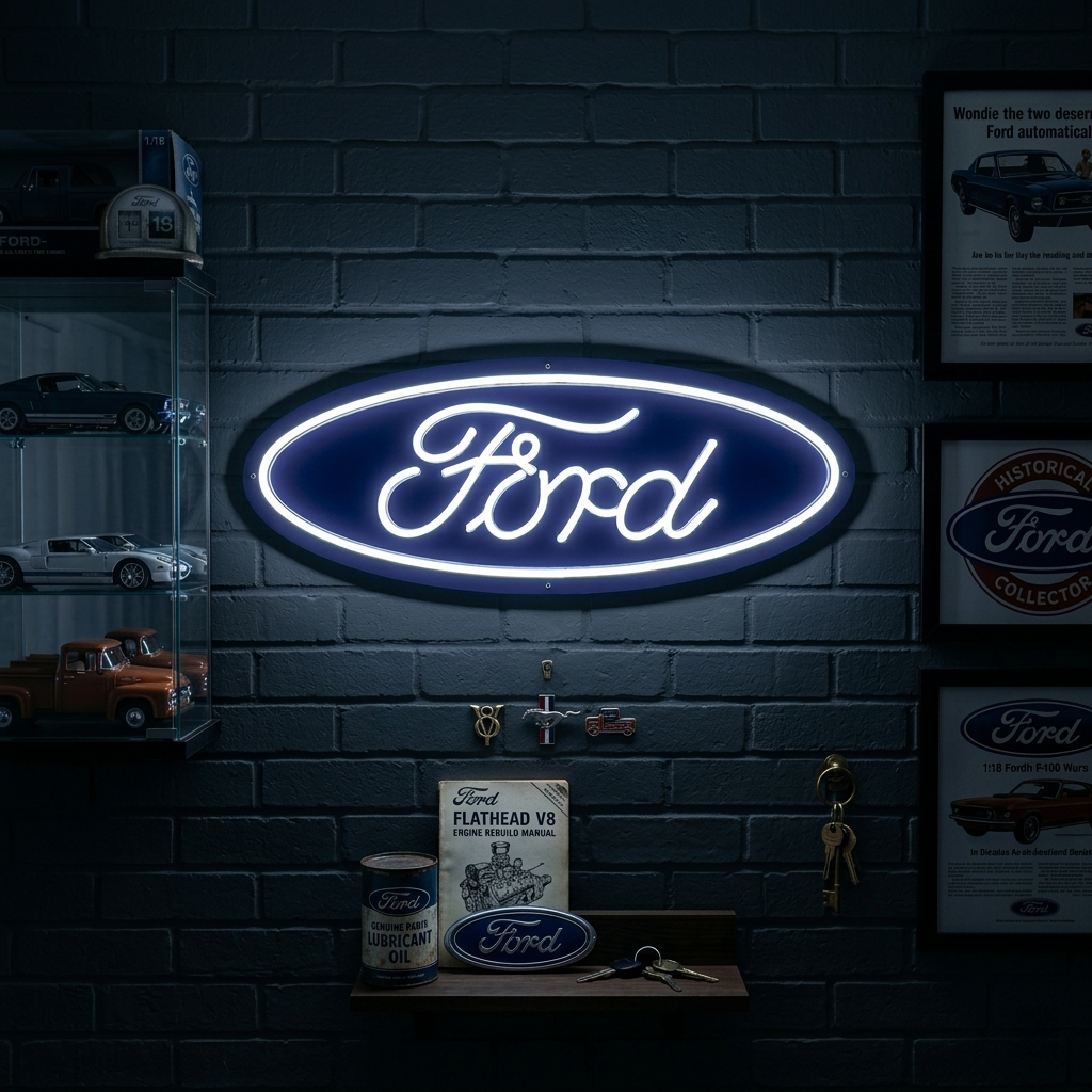 "Car Logo" Insegna al neon