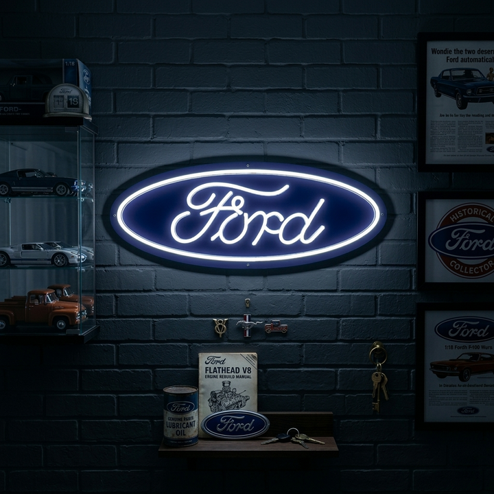 "Car Logo" Insegna al neon