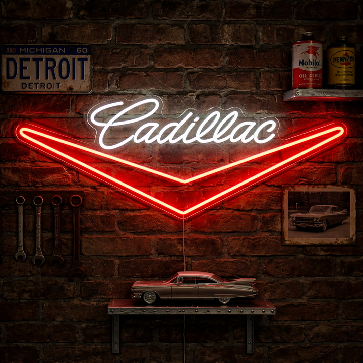 "Cadi-Car" Insegna al neon