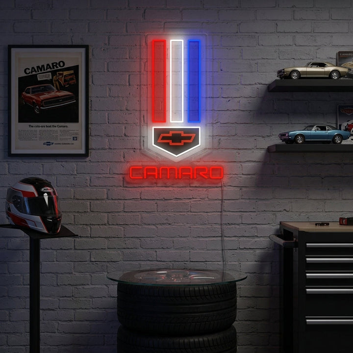 "Chev-Car" Insegna al neon