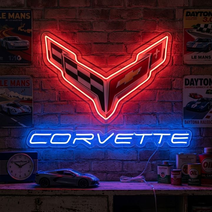 "Corve-Logo" Insegna al neon