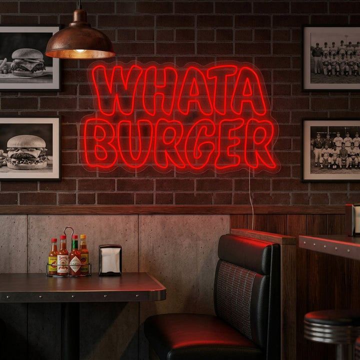 "Whataburger" Insegna al neon