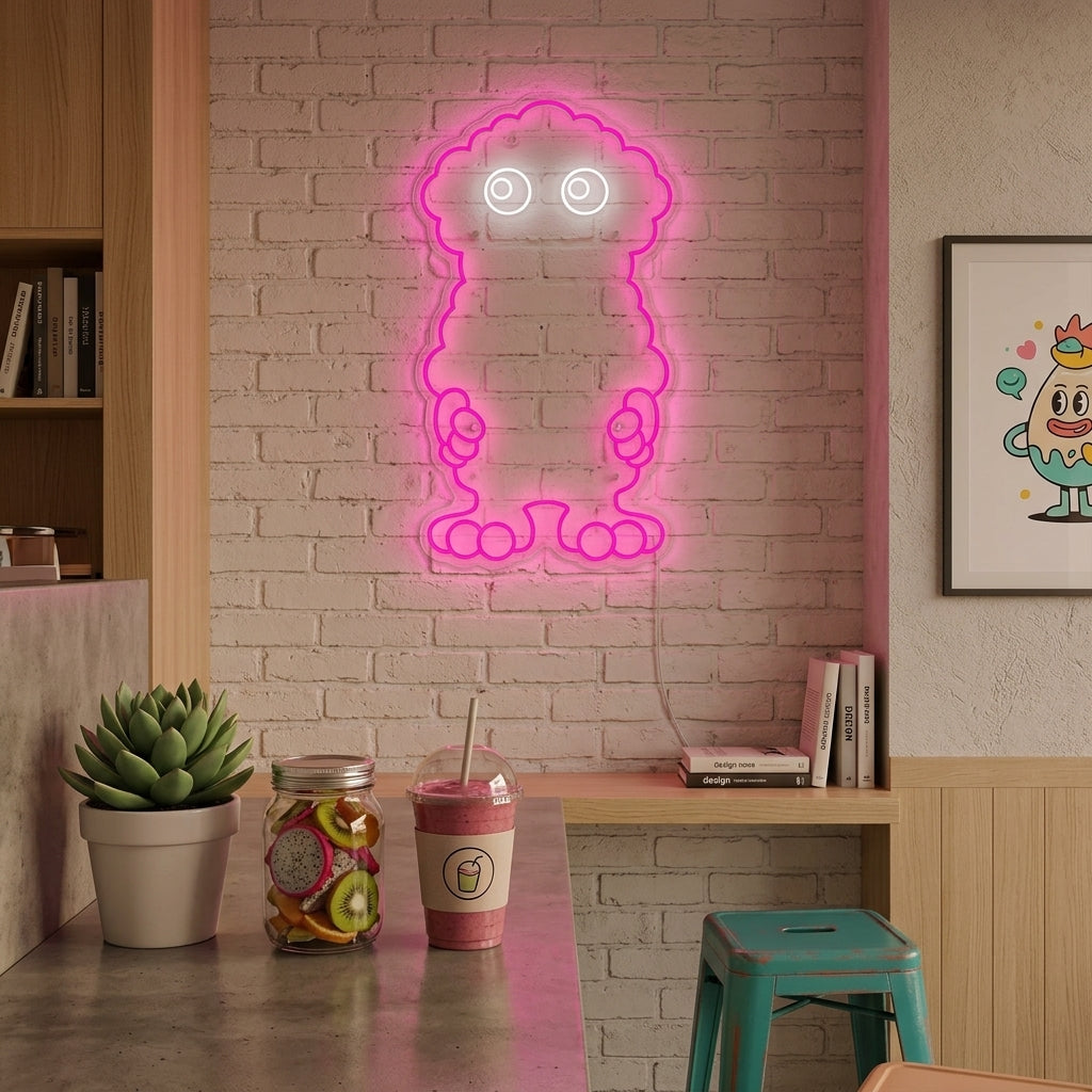"Scoop" Insegna al neon
