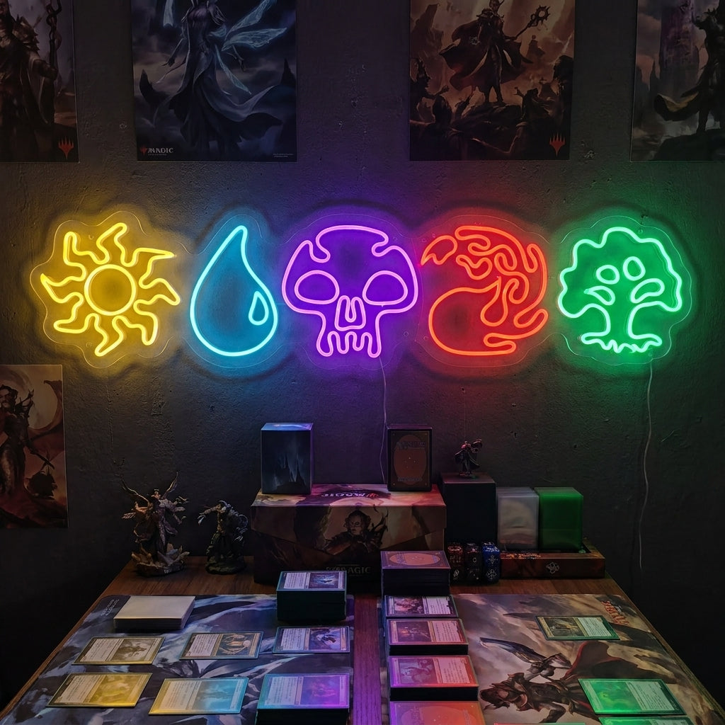 "Magic MTG" Insegna al neon