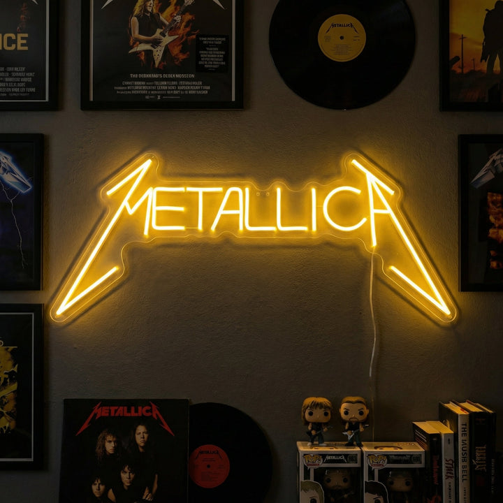 "Metallica" Insegna al neon