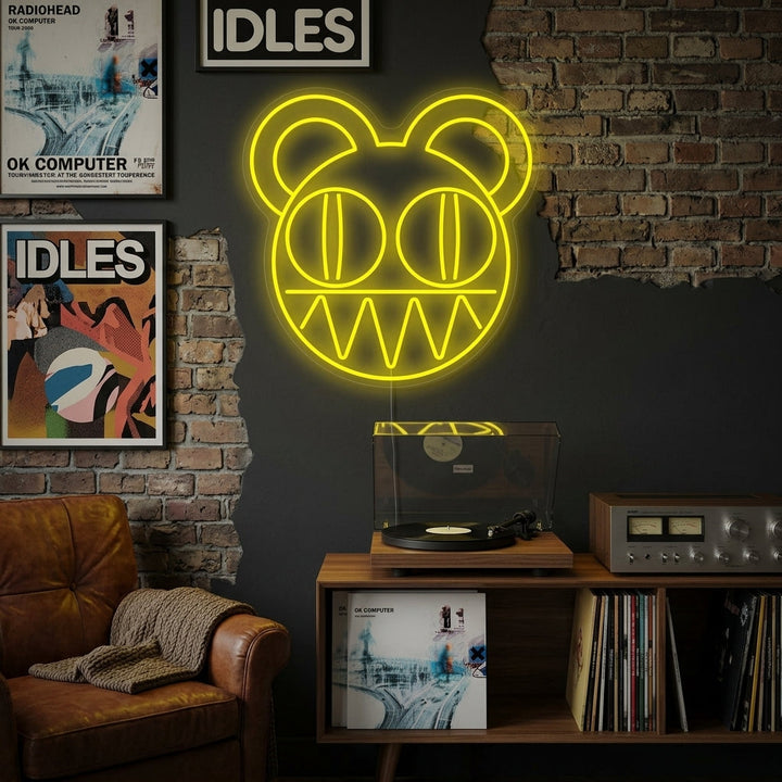 "Radiohead" Insegna al neon