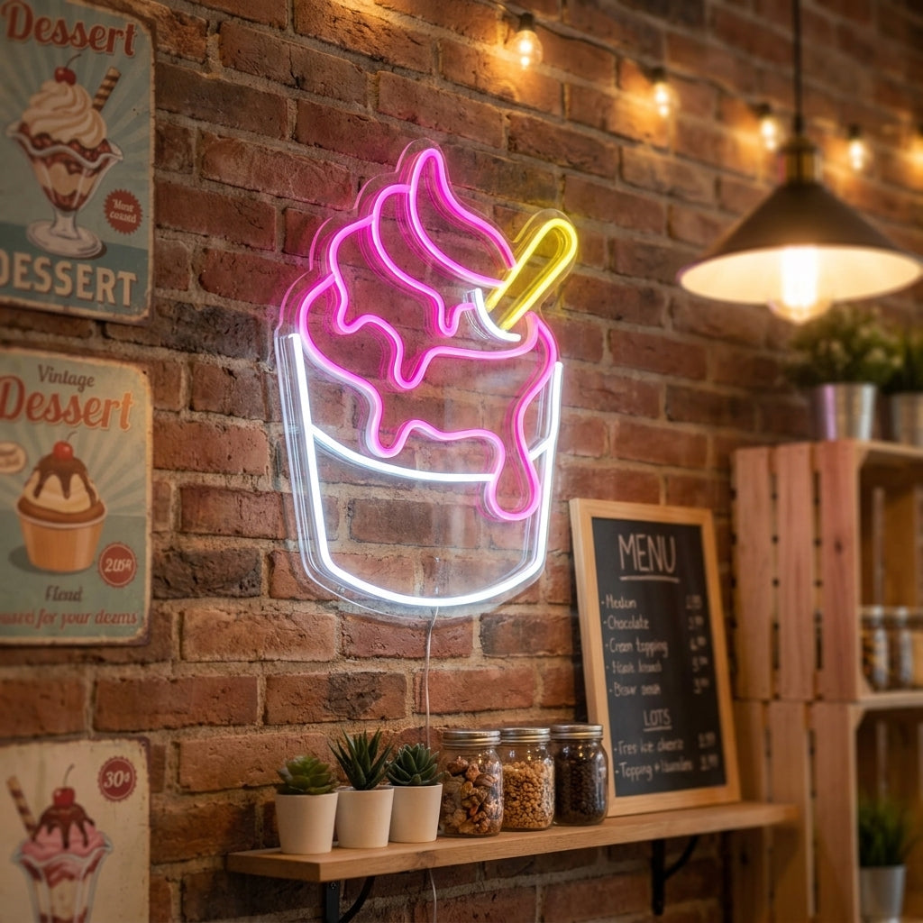 "Gelato" Insegna al neon