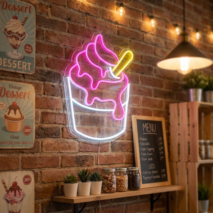 "Gelato" Insegna al neon
