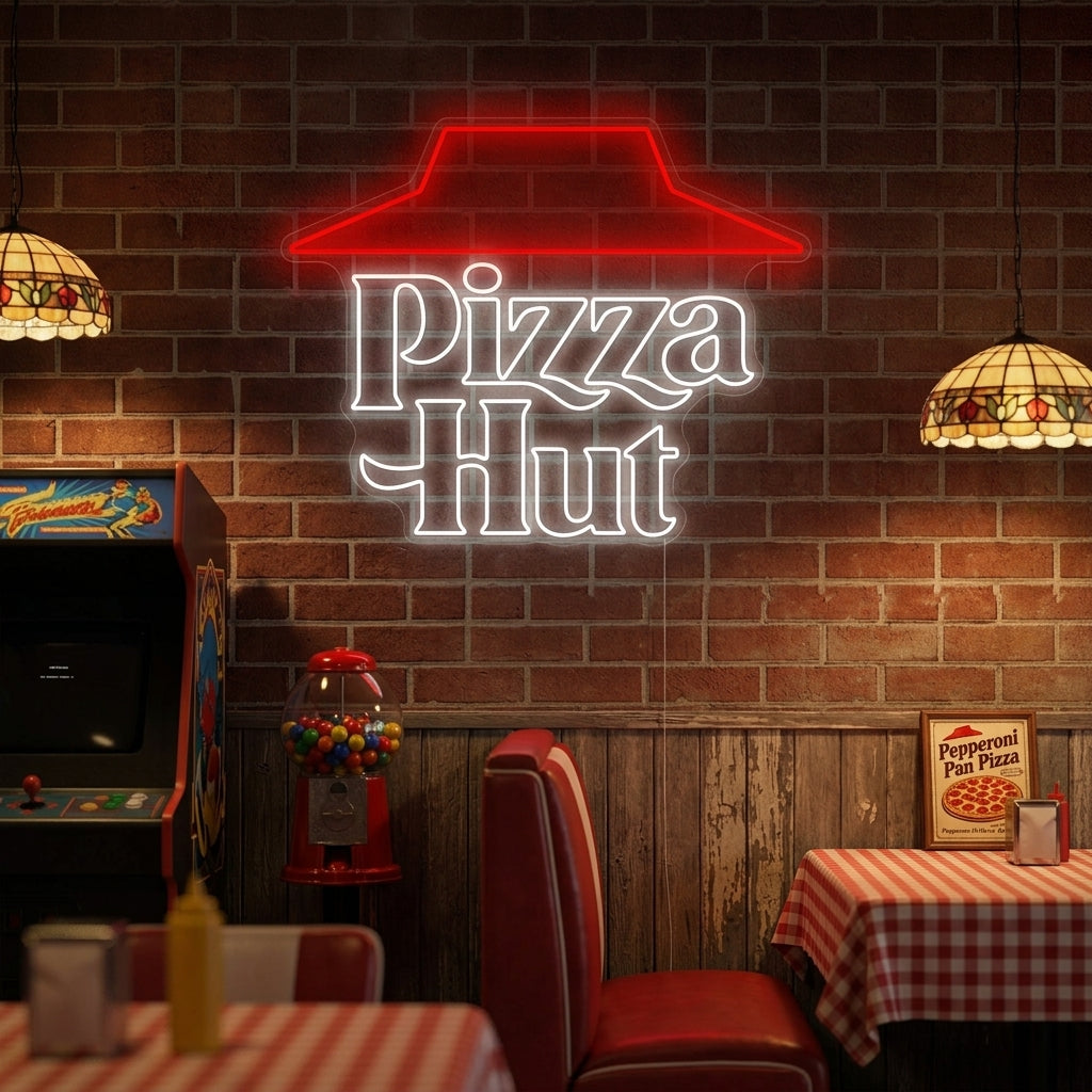 "Pizza Brand Logo" Insegna al neon