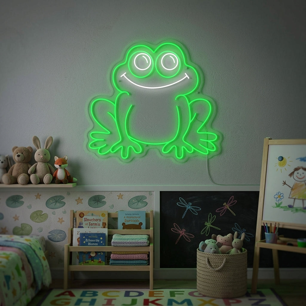 "Rana" Insegna al neon