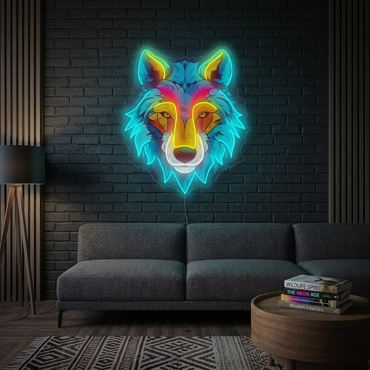 "Lupo" Insegna al neon