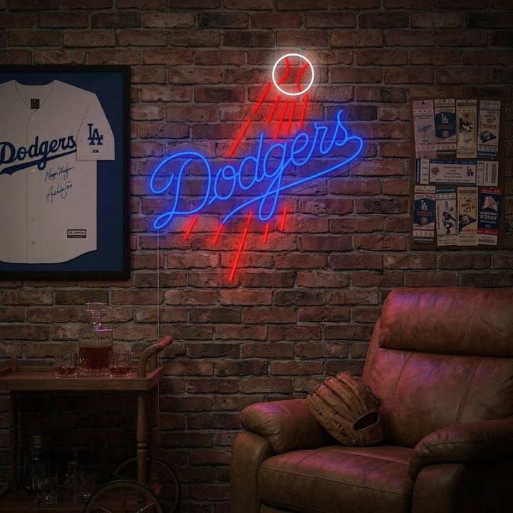 "Los Angeles Dodgers" Insegna al neon