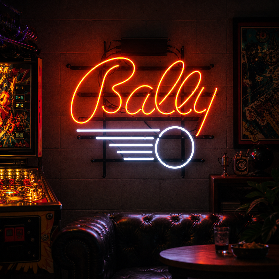 "Bally Flipper" Insegna al neon