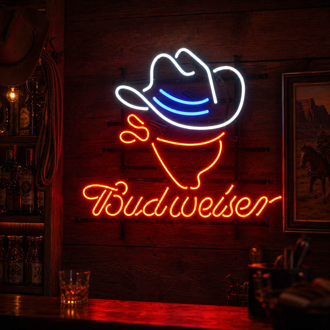 "Bud Cowboy" Insegna al neon