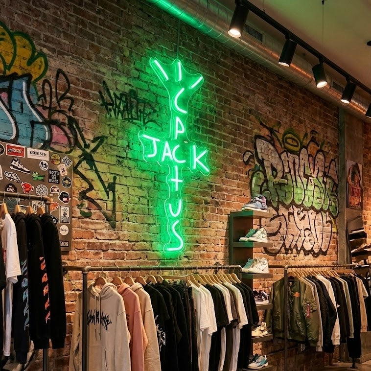 "Cactus Jack" Insegna al neon