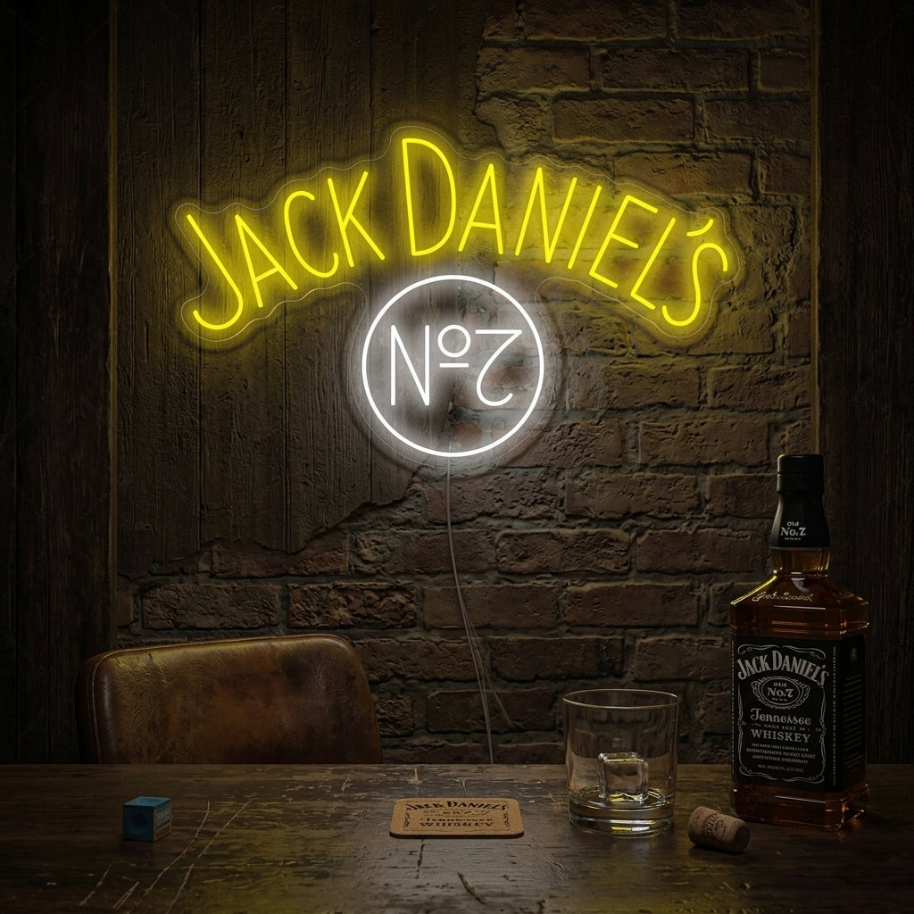 "Jack No.7" Insegna al neon
